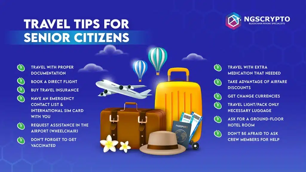 Travel Tips for senior citizens